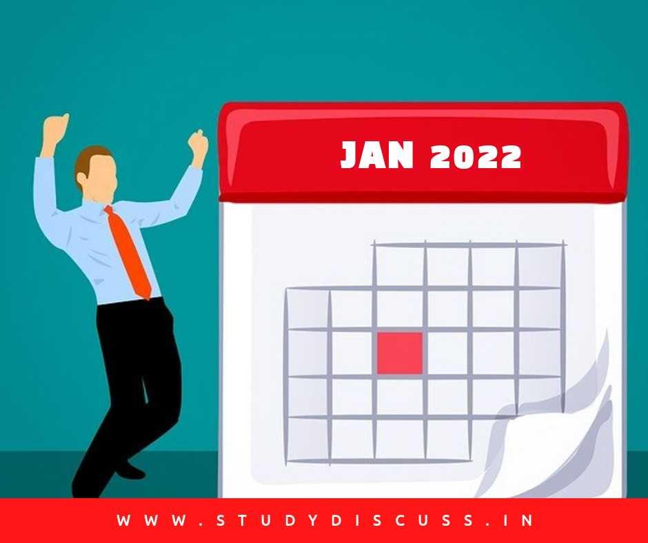 Monthly Current Affairs Jan 2022